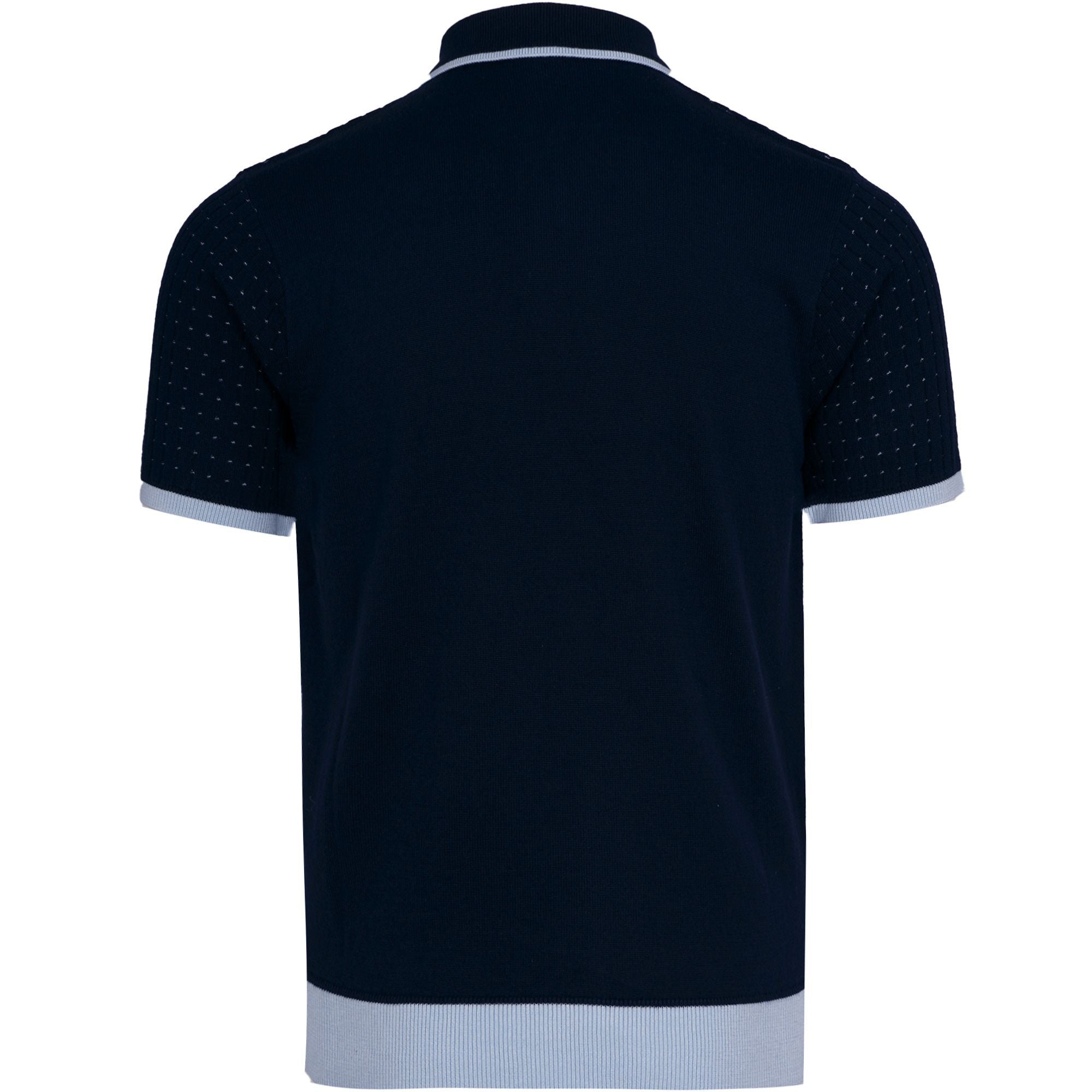 Osbourne Knit Polo - Navy