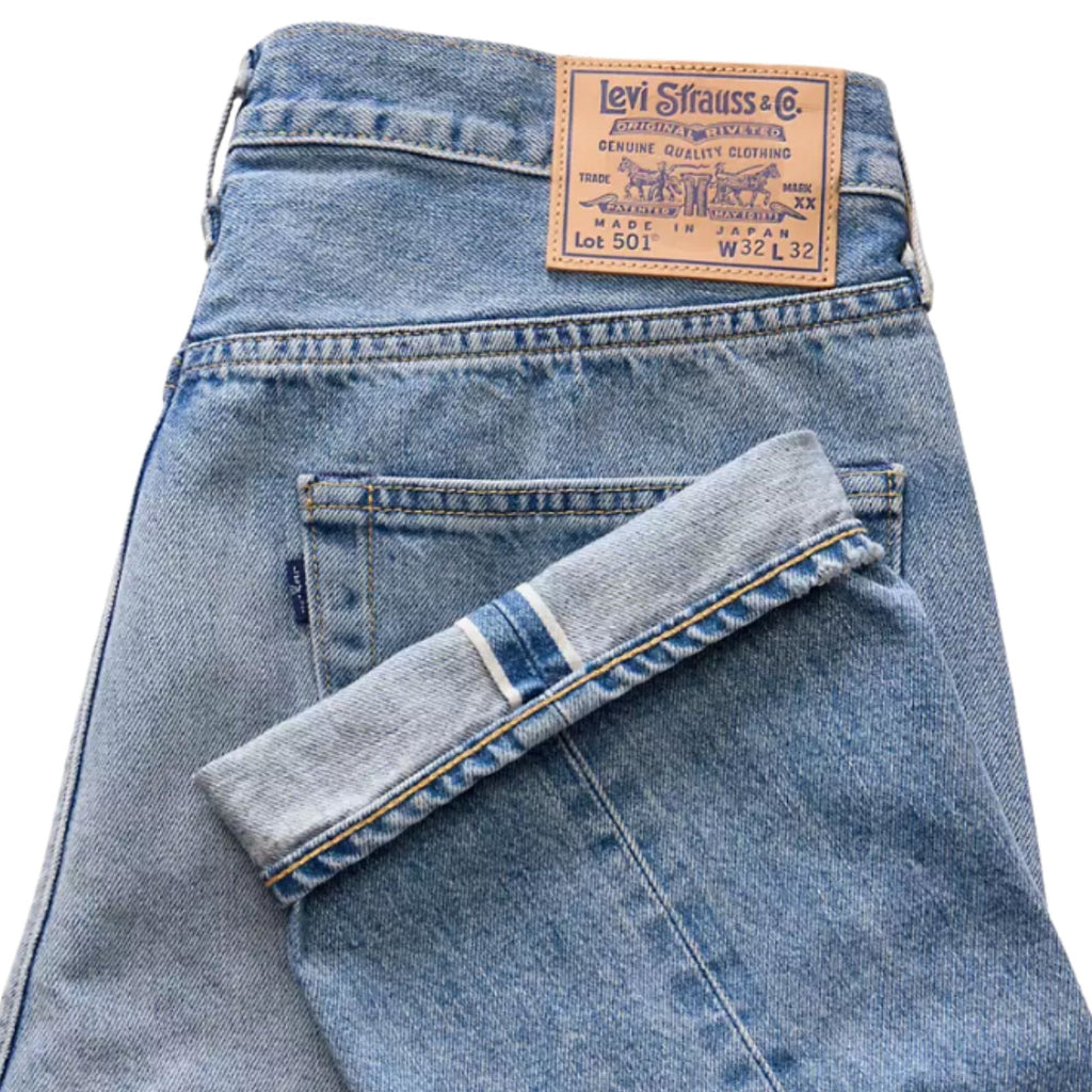 Levi's Blue Tab 1980s 501 Jeans - Atlantic