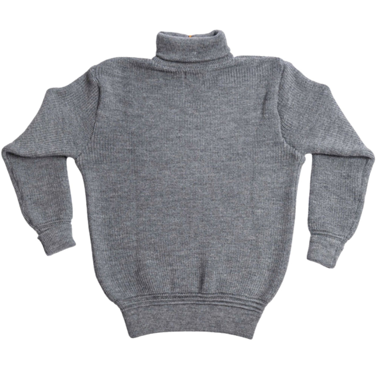 Heimat Virgin Wool Skipper Sweater - Battleship Grey