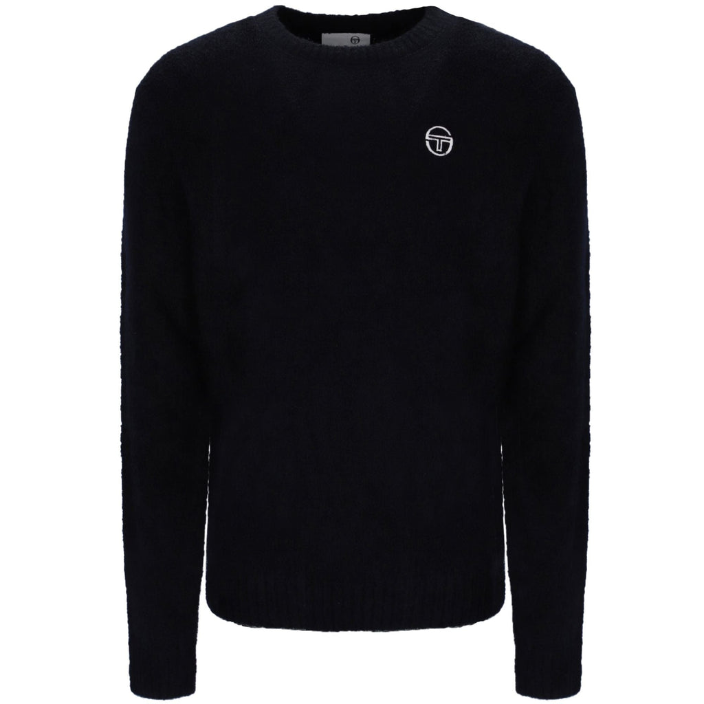 Sergio Tacchini Caputo Crewneck Knitted Jumper - Maritime Blue