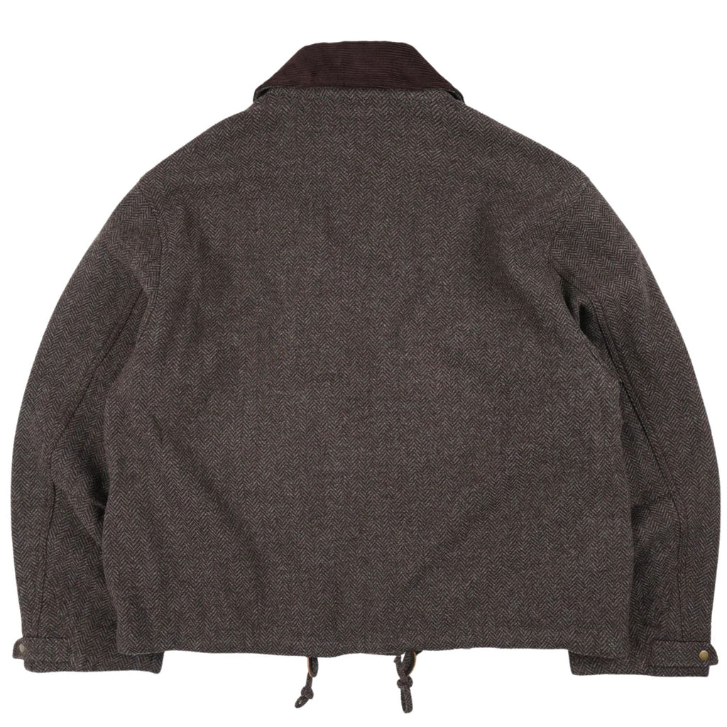 FrizmWORKS Herringbone Wool Hunting Jacket - Pine