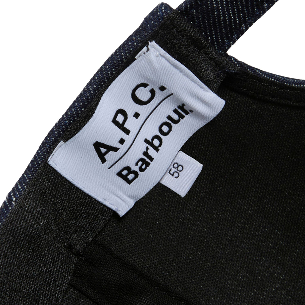 Barbour x A.P.C Denim Cap - Denim