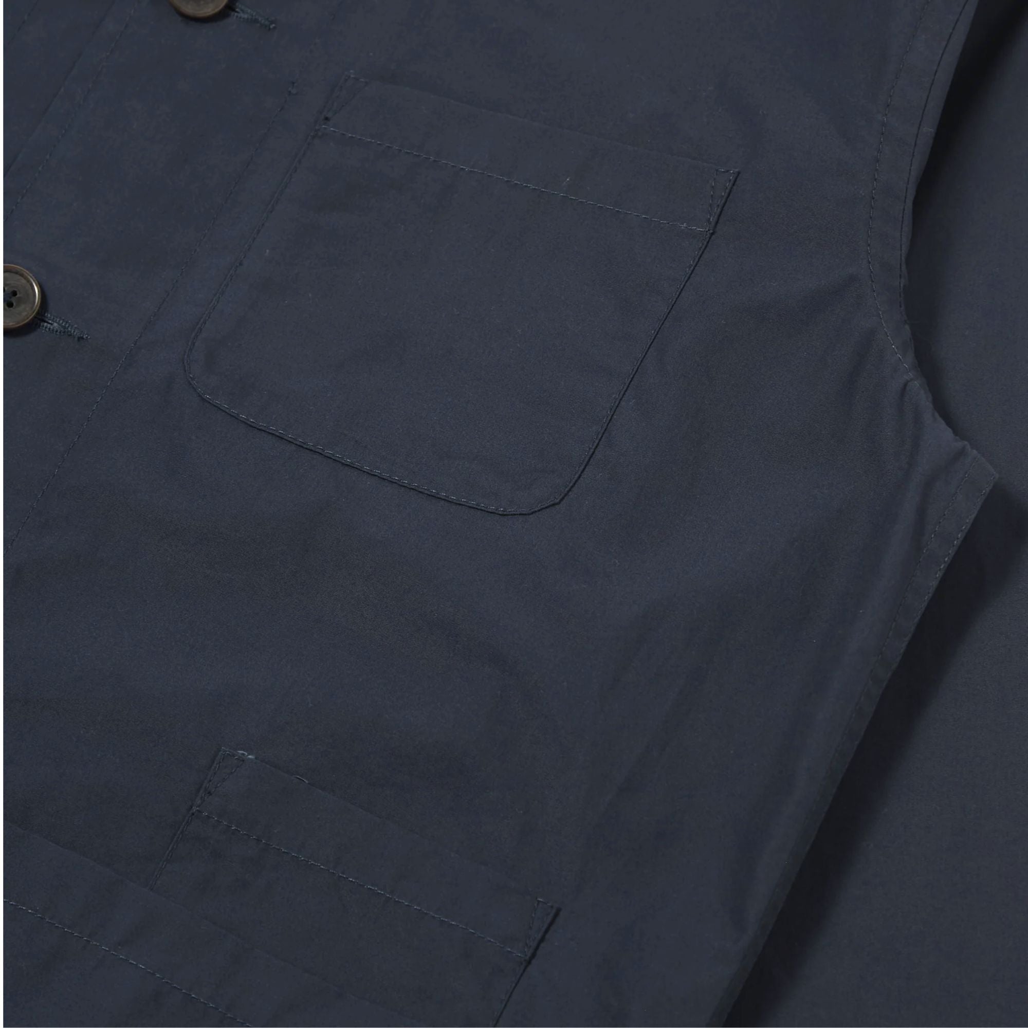 Universal Works Bakers Overshirt - Navy