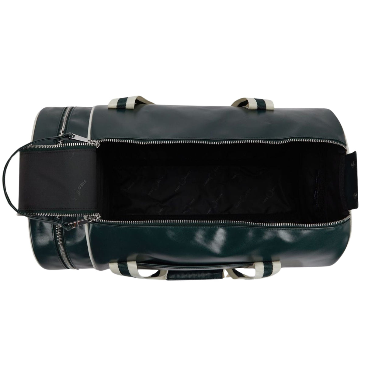 Fred Perry Classic Barrel Bag - Grassroots/Ecru