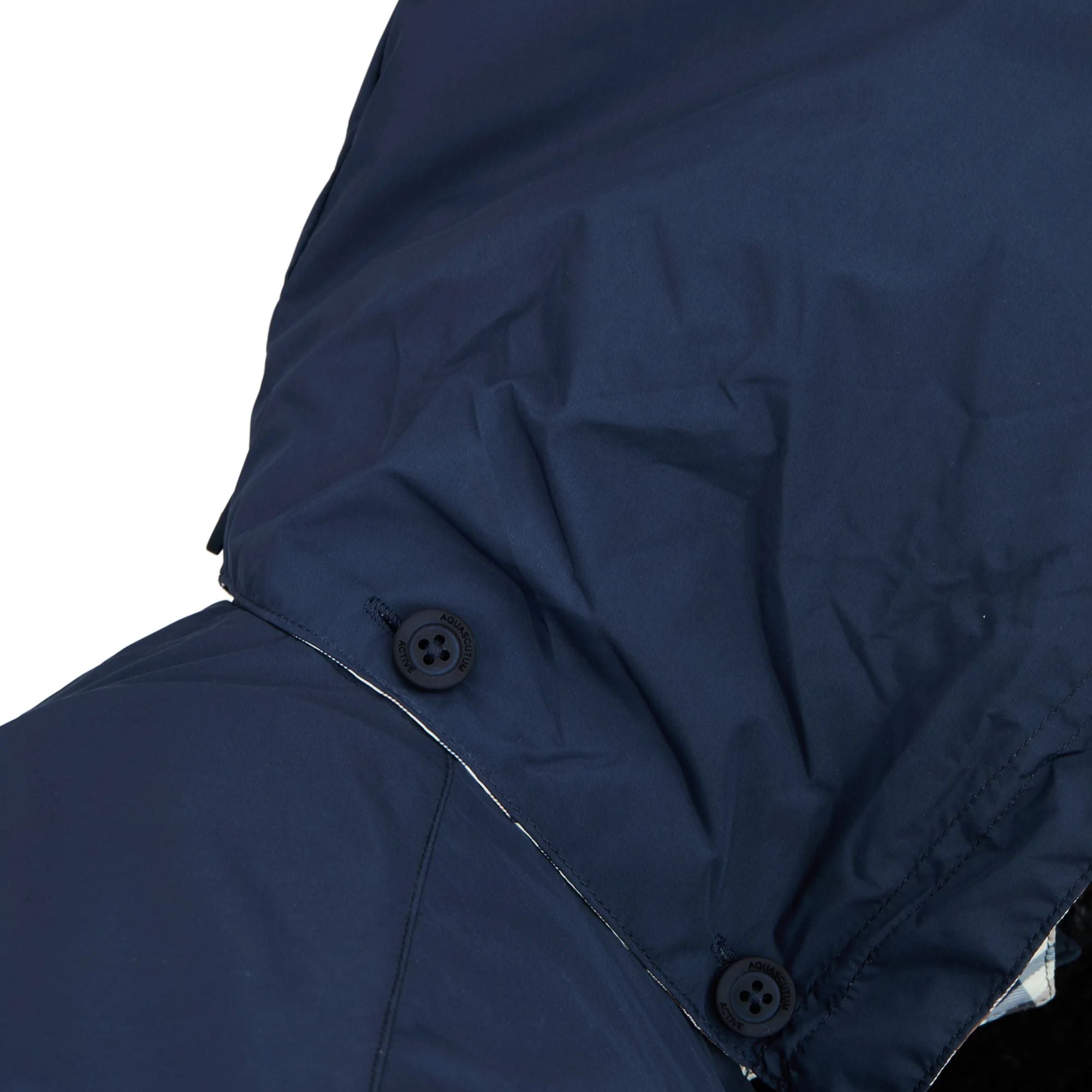 RLG Badge Packable Trench - Navy