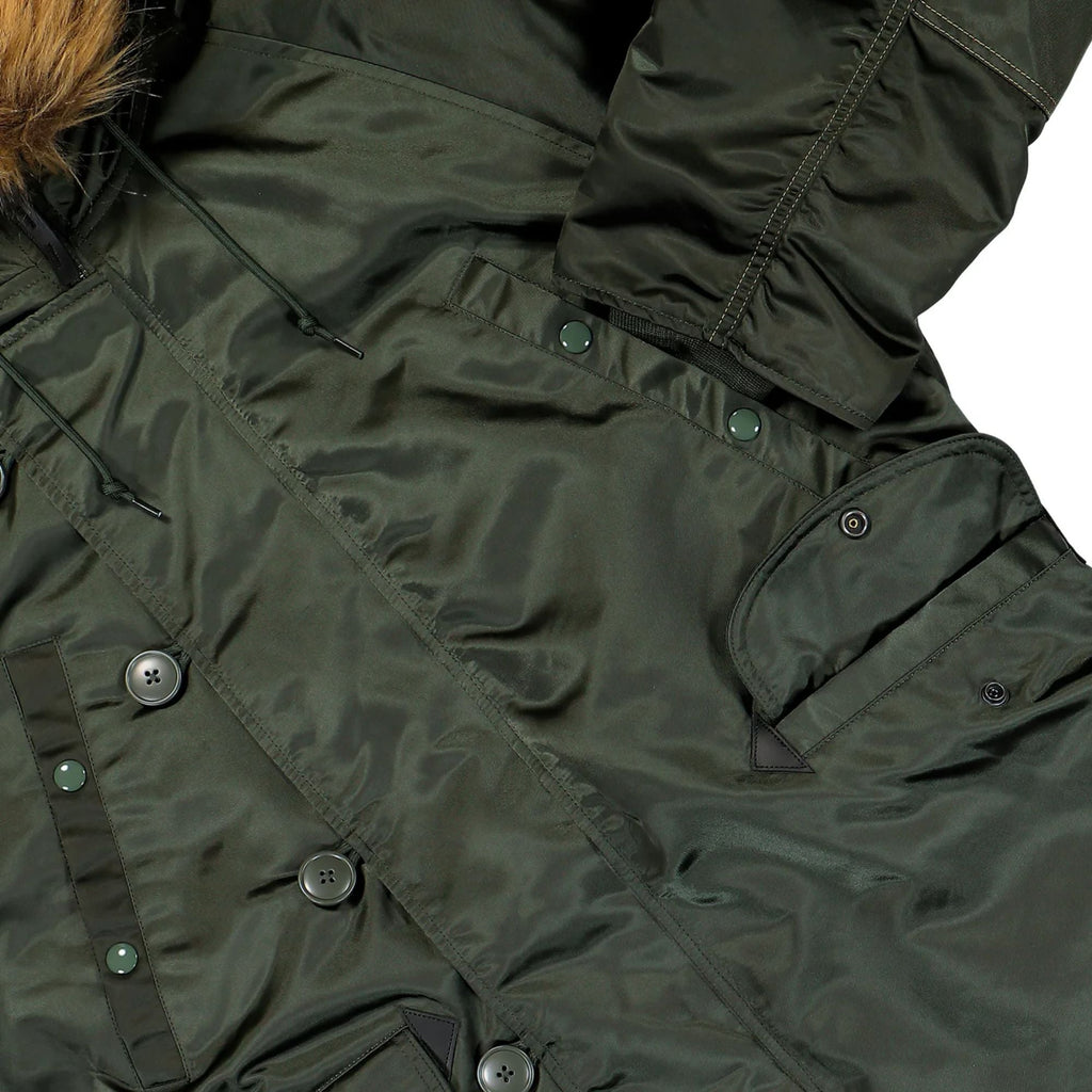 Edwin x Spiewak Snorkel Parka - Sage