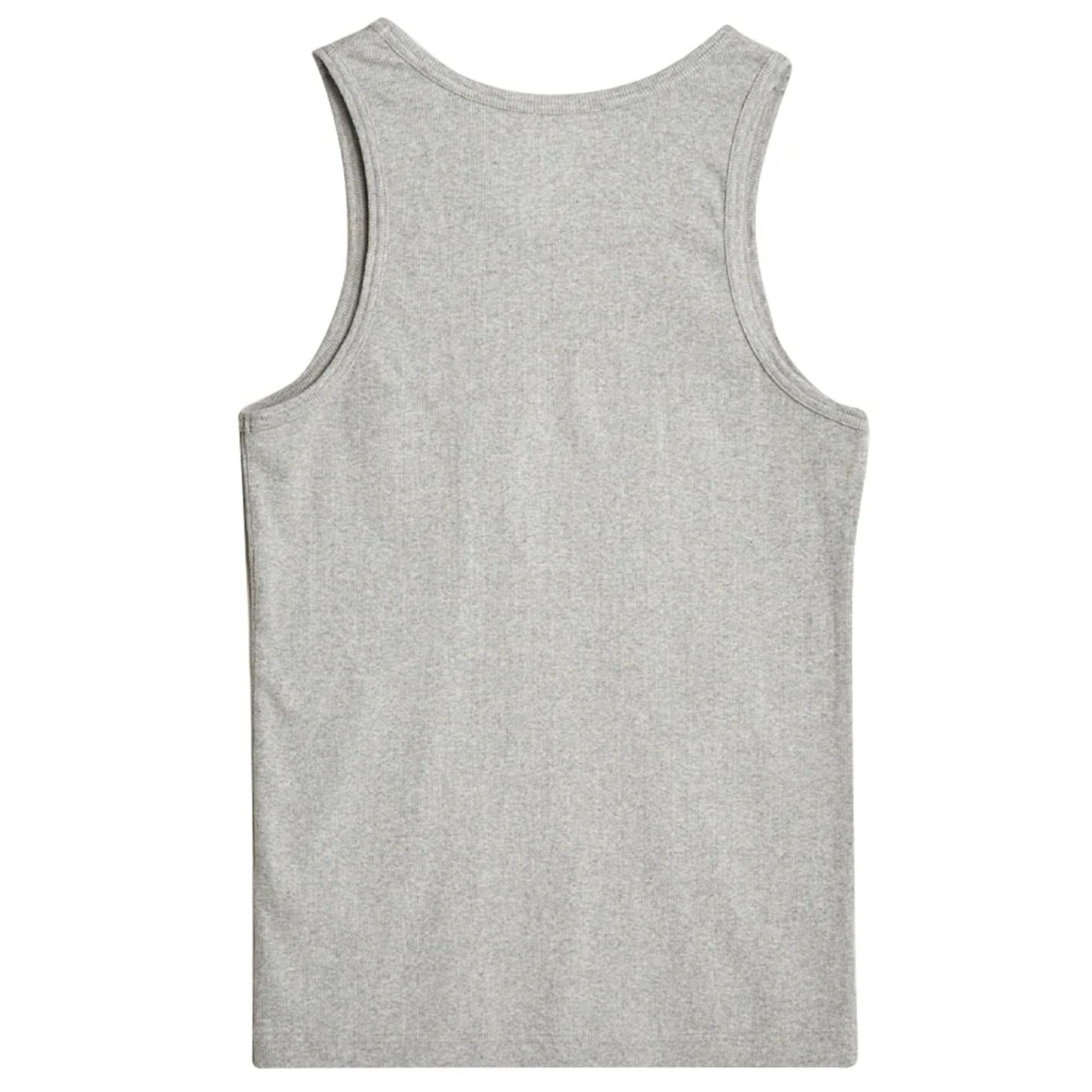 Colorful Standard Organic Rib Tank Top - Heather Grey