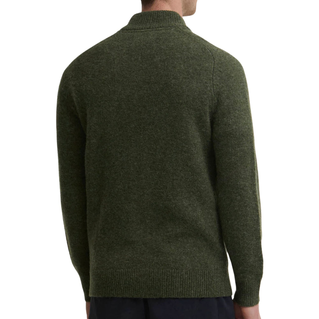 Barbour Talder Zip-Up Jumper - Sage