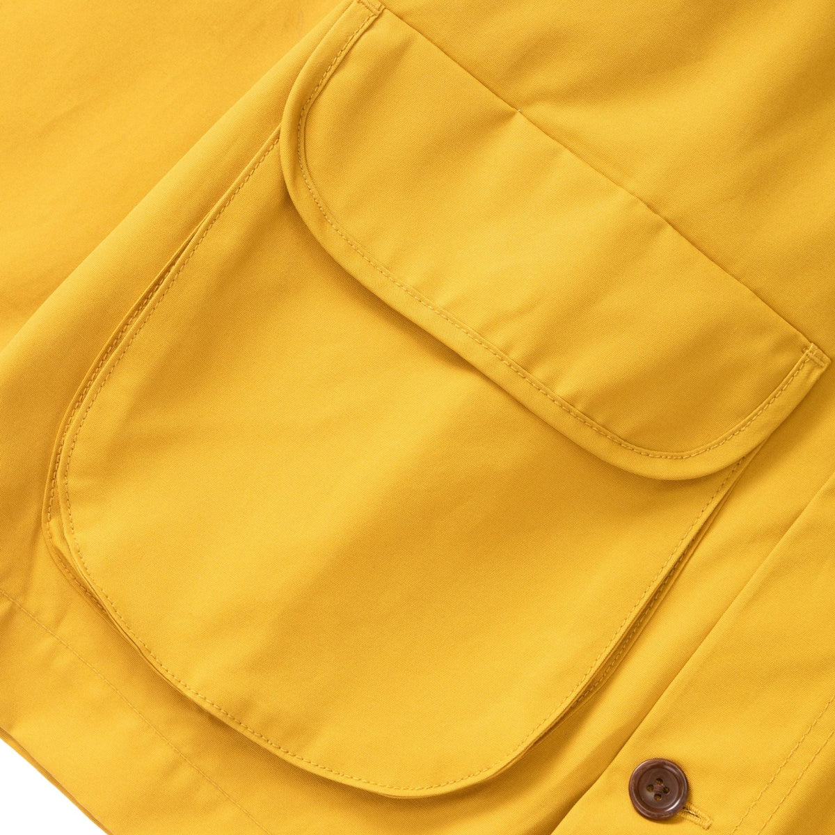 Service Works Waxed Barn Coat - Ochre