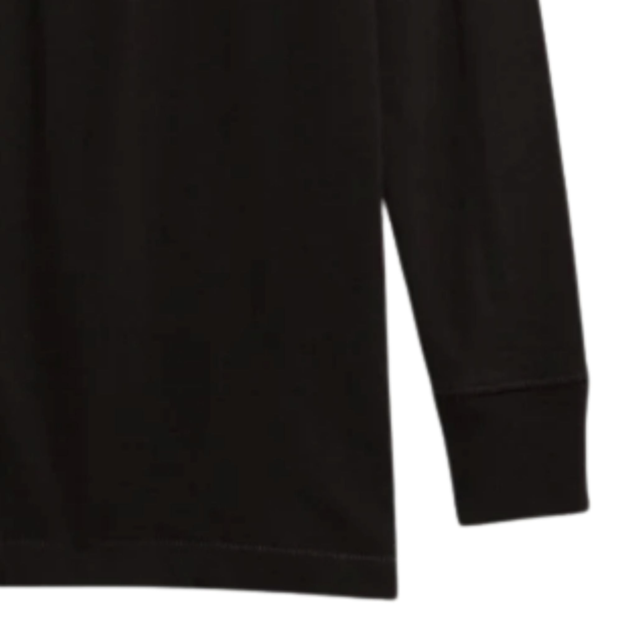 Merz b Schwanen 2M06 Vintage Machine Refined Classic Fit Long Sleeve Henley - Deep Black