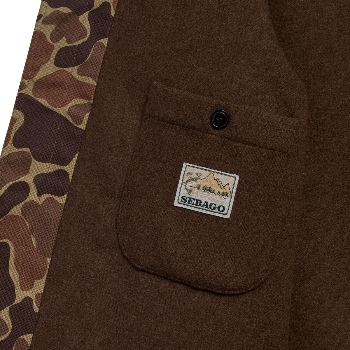 Sebago Tenny Canvas Jacket - Camo