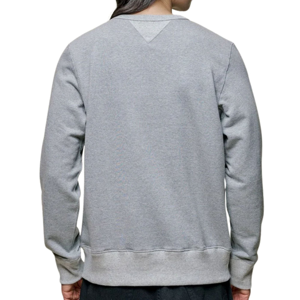 Merz b Schwanen 3M46 Mid-Century Machine Fleece Classic Fit Sweatshirt - Grey Mel
