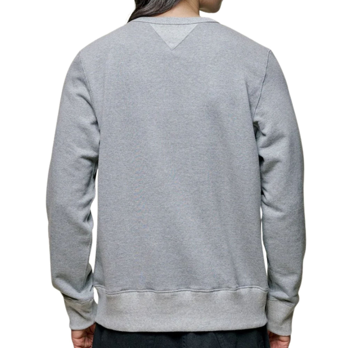 Merz b Schwanen 3M46 Mid-Century Machine Fleece Classic Fit Sweatshirt - Grey Mel