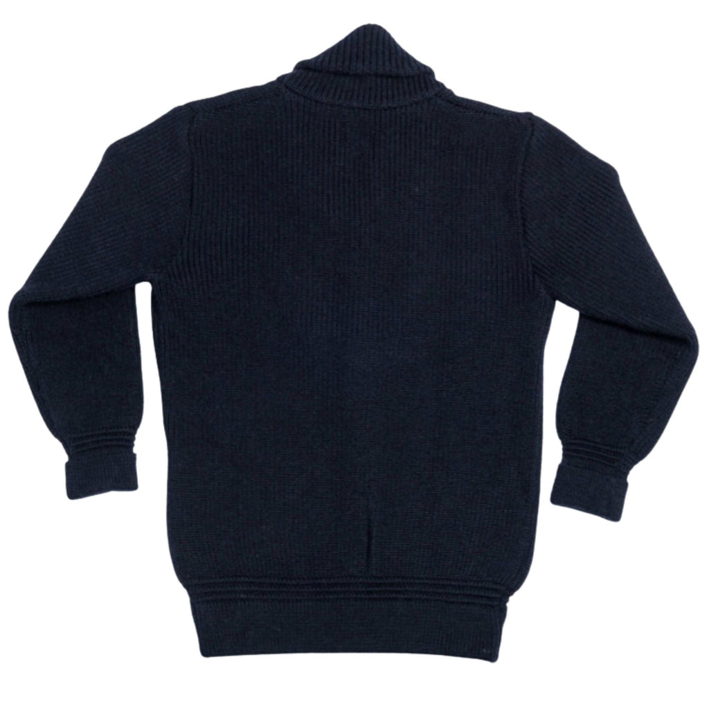 Heimat Virgin Wool Eiger Cardigan - Ink