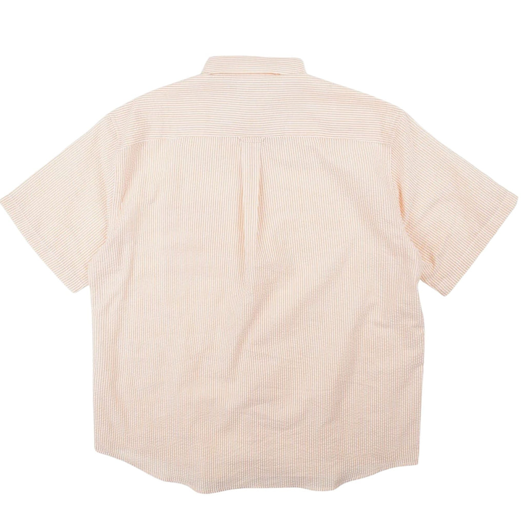 FrizmWORKS OG Stripe Seersucker Shirt - Orange