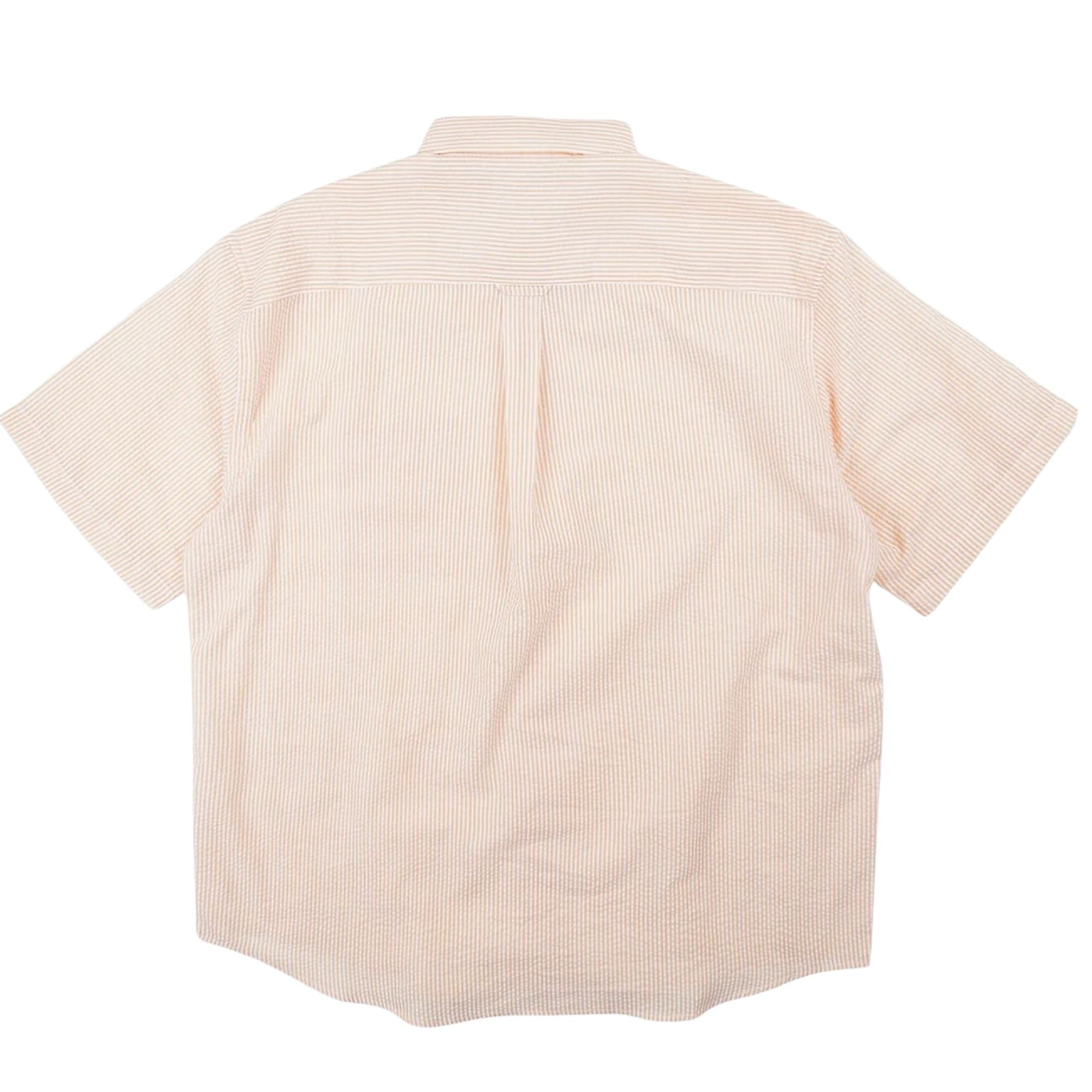 FrizmWORKS OG Stripe Seersucker Shirt - Orange