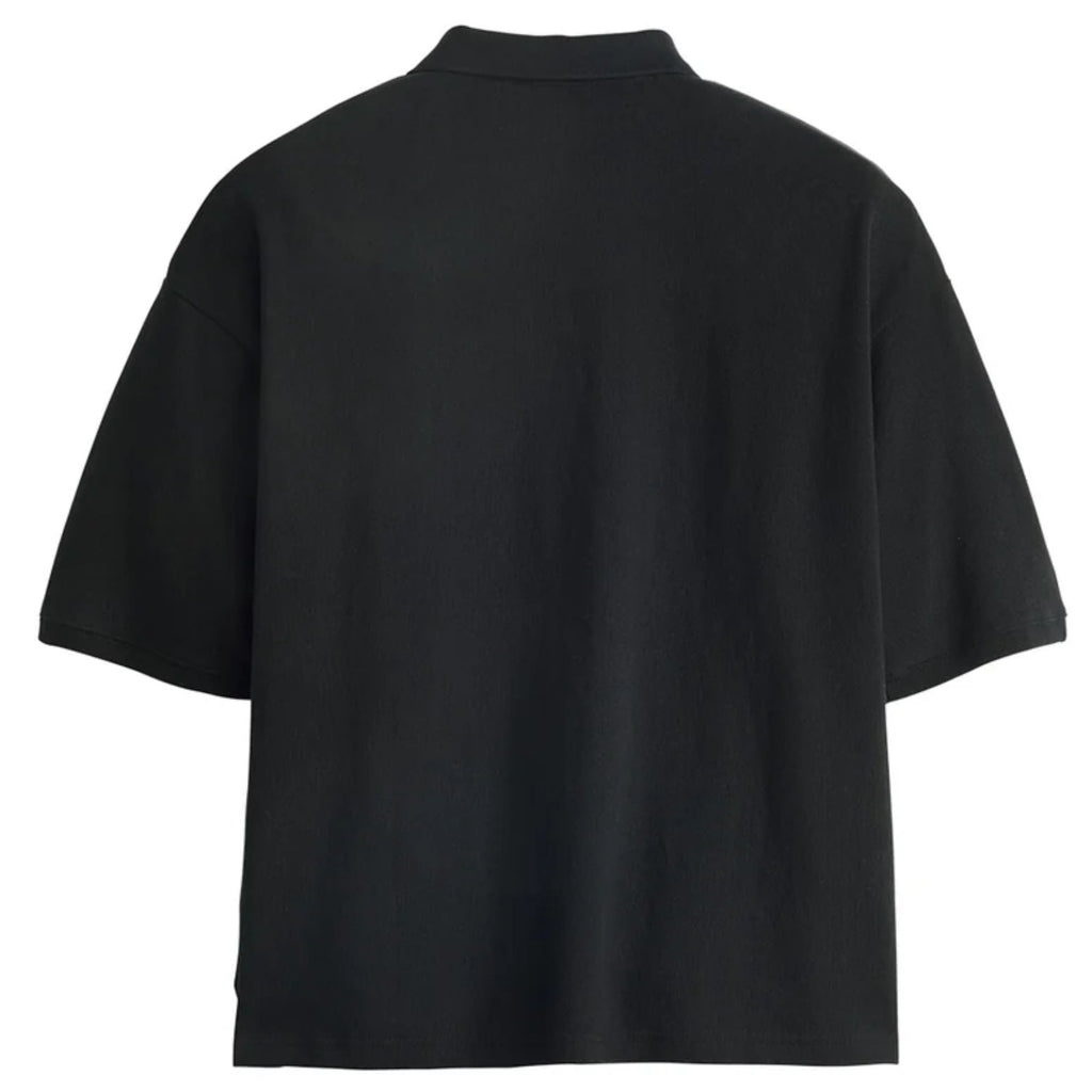 Levi's Blue Tab Cropped Polo - Black