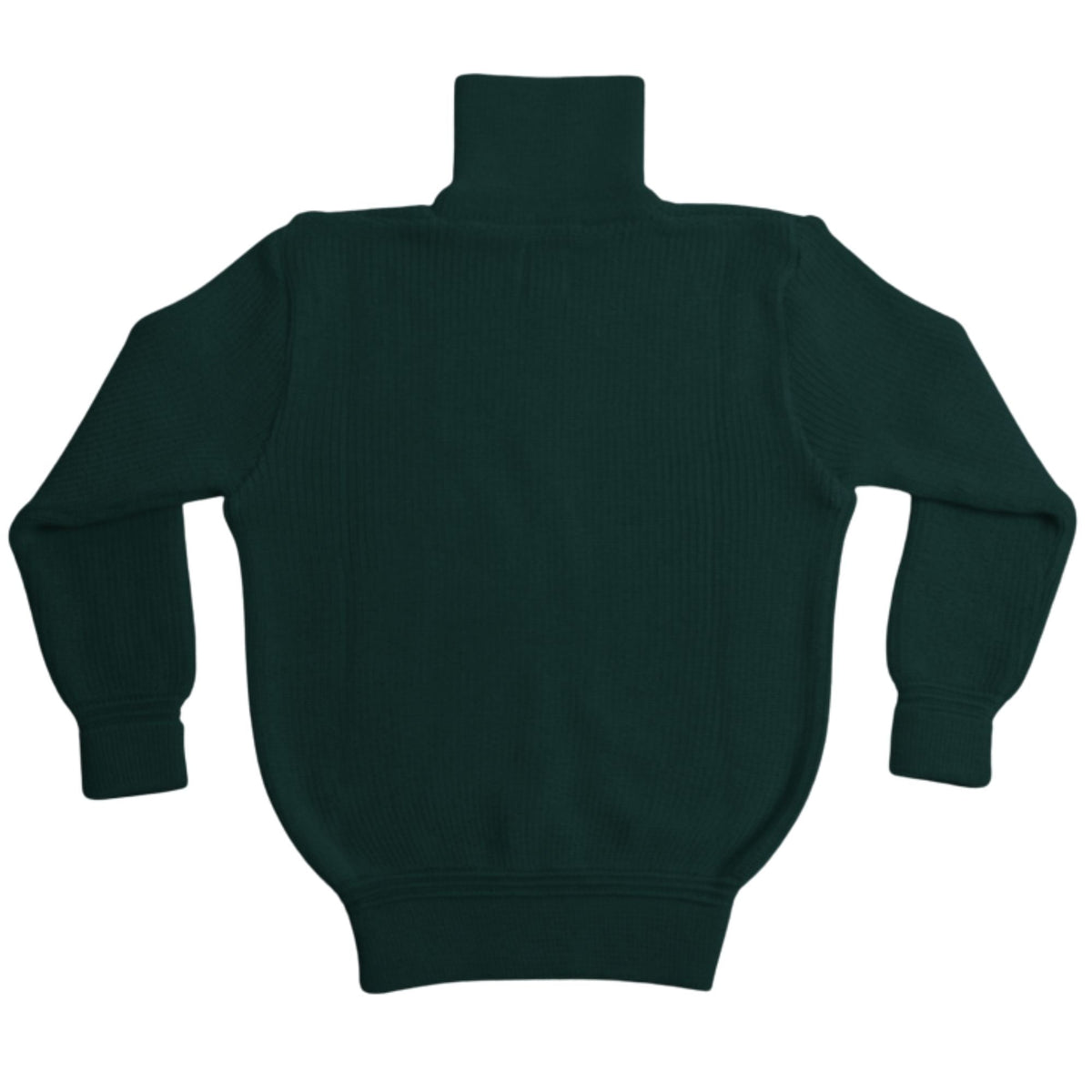 Heimat Virgin Wool Skipper Sweater - Tannen Gruen