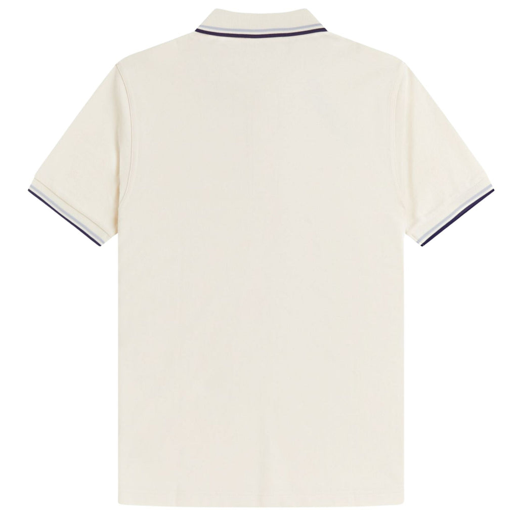 Fred Perry M3600 Twin Tipped Shirt - Ecru