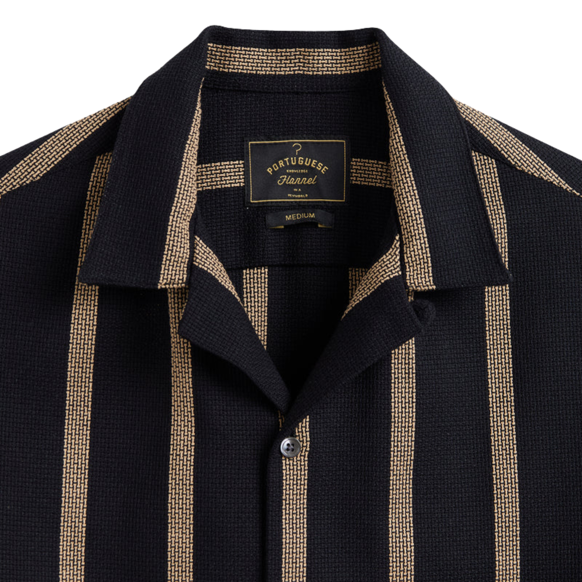 Portuguese Flannel Marques Shirt - Black
