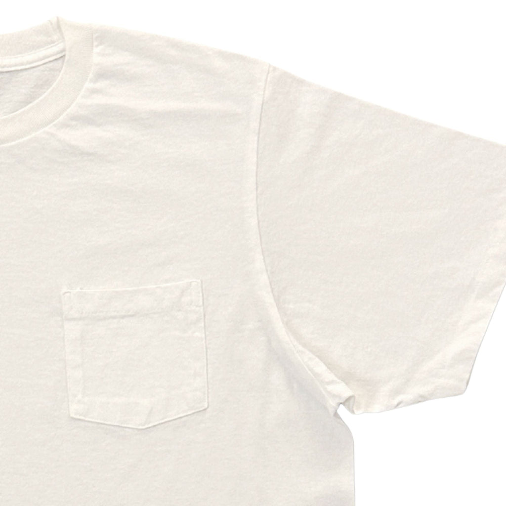 Velva Sheen	Short Sleeve Crew Neck T-Shirt W/Pocket - White