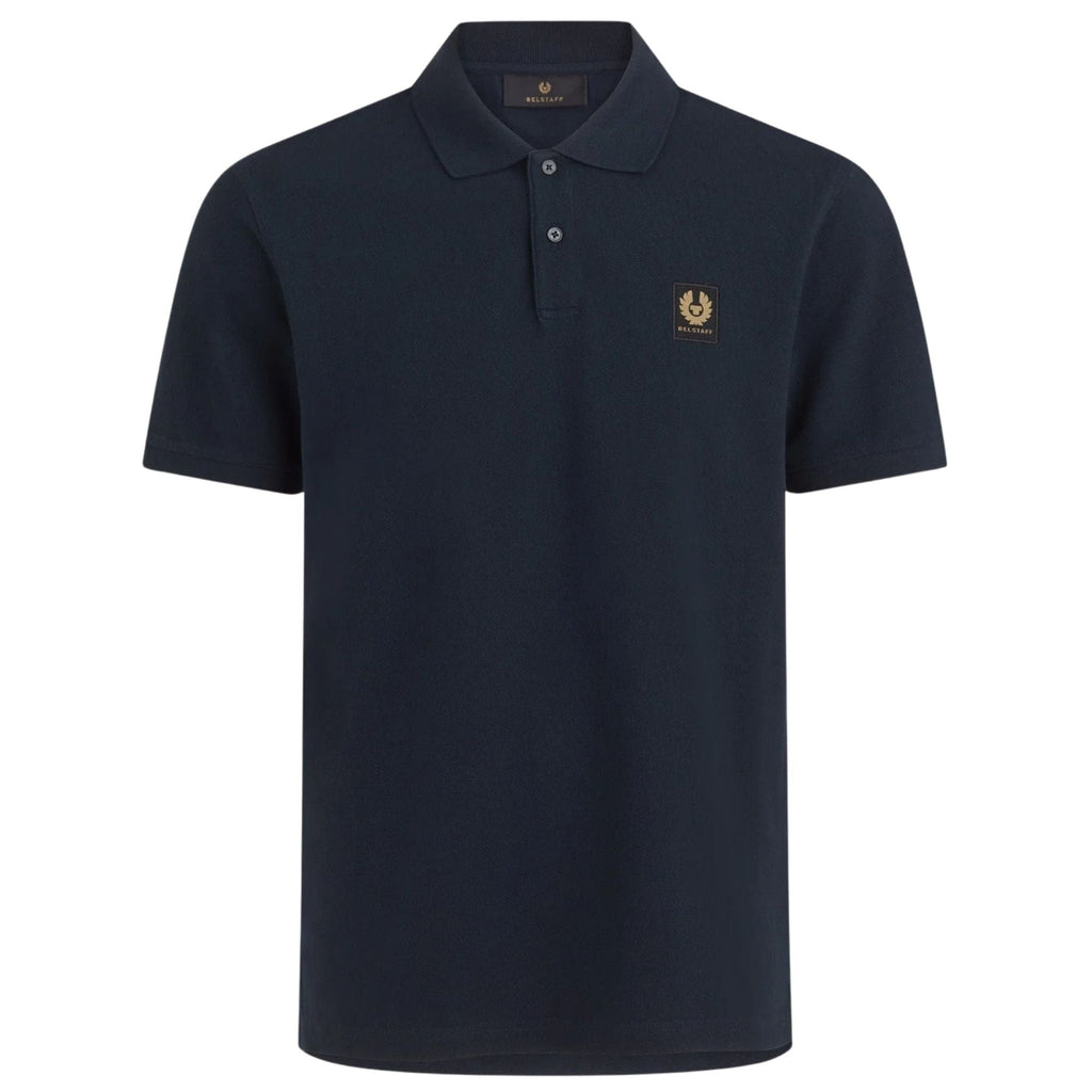 Belstaff Short Sleeve Polo Shirt - Dark Ink
