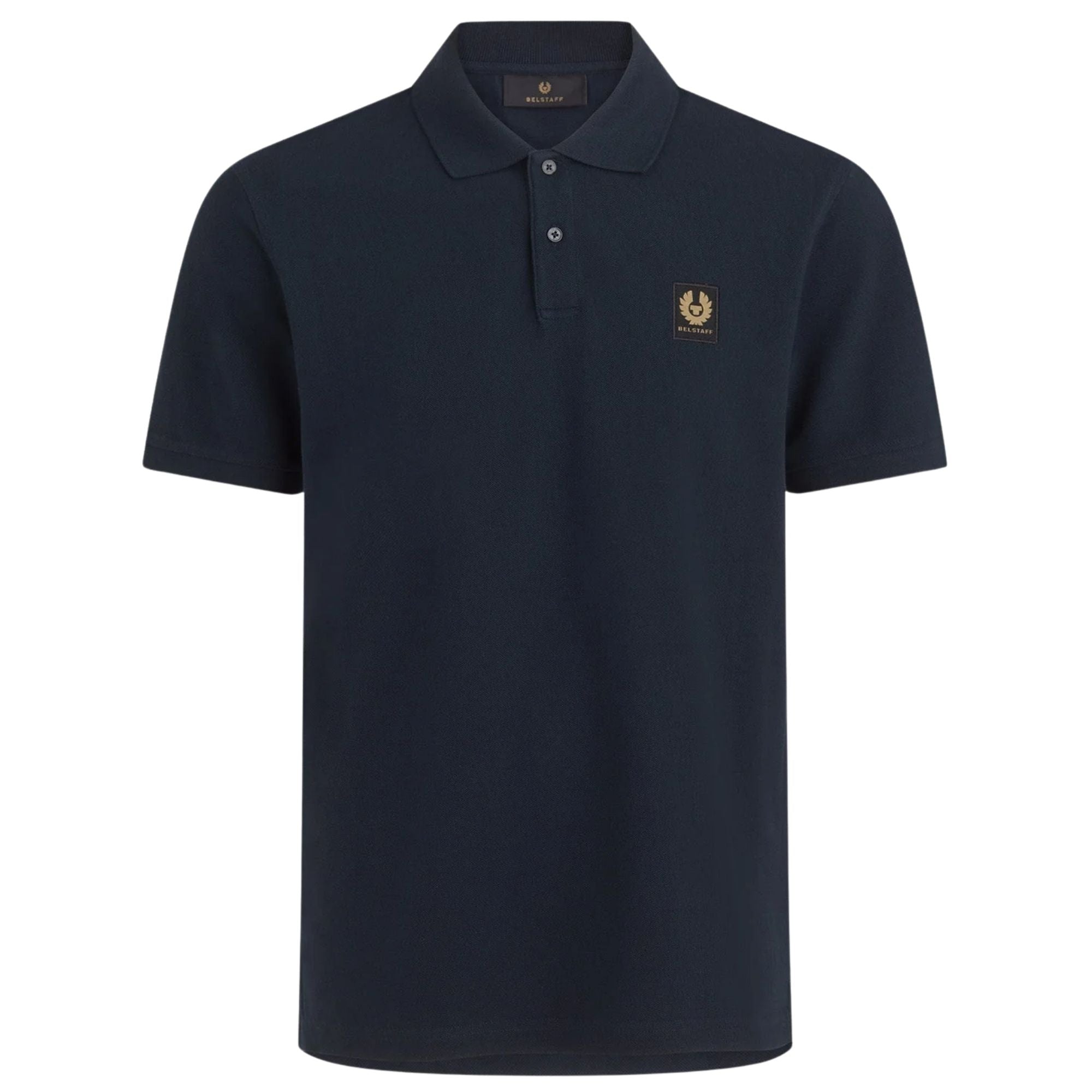Belstaff Short Sleeve Polo Shirt - Dark Ink
