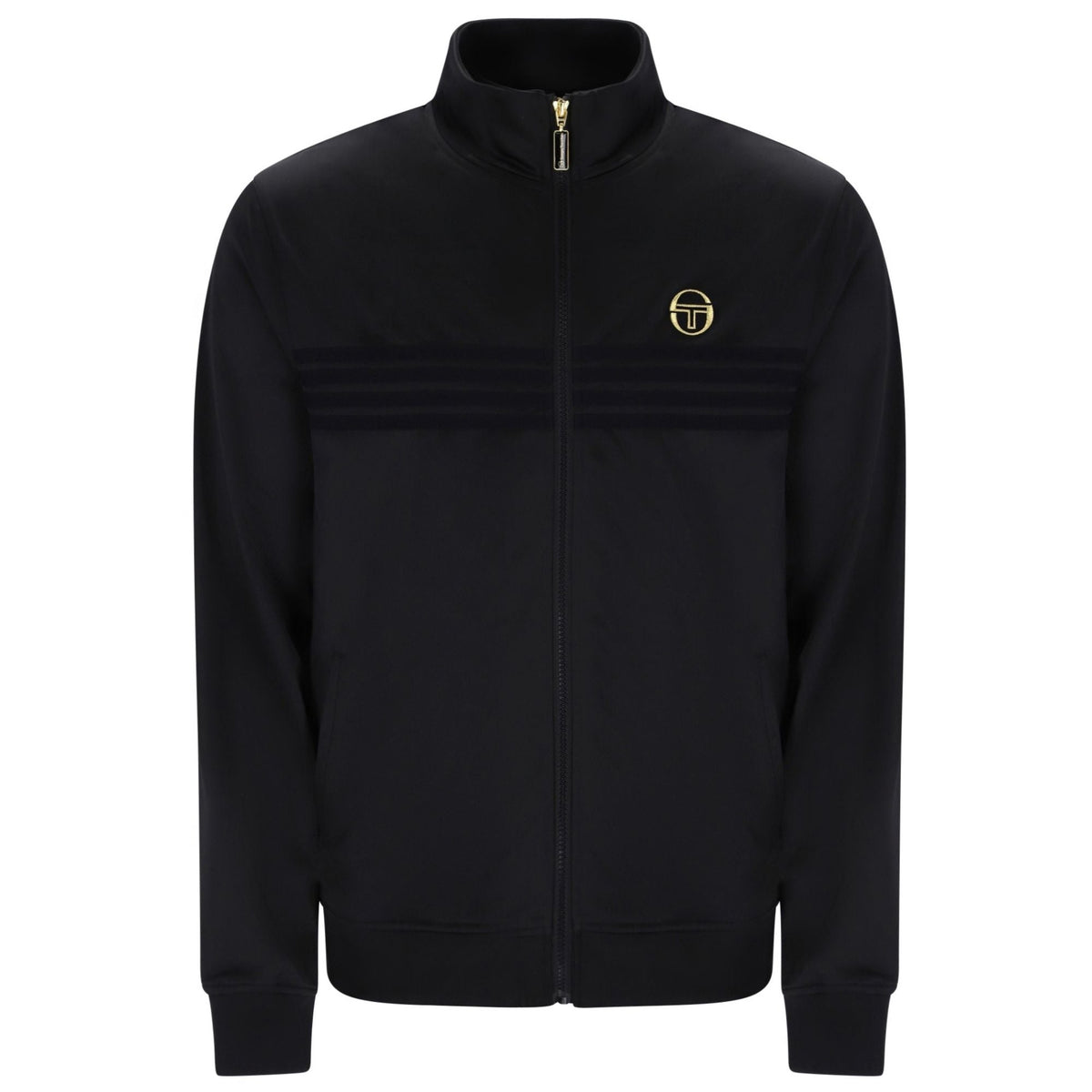 Sergio Tacchini New Varena Track Top - Black/Gold