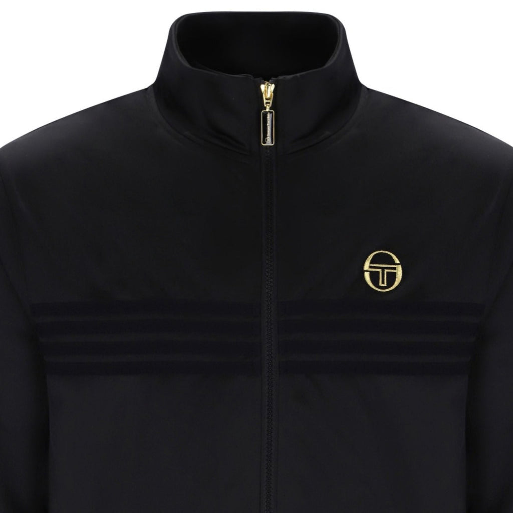 Sergio Tacchini New Varena Track Top - Black/Gold