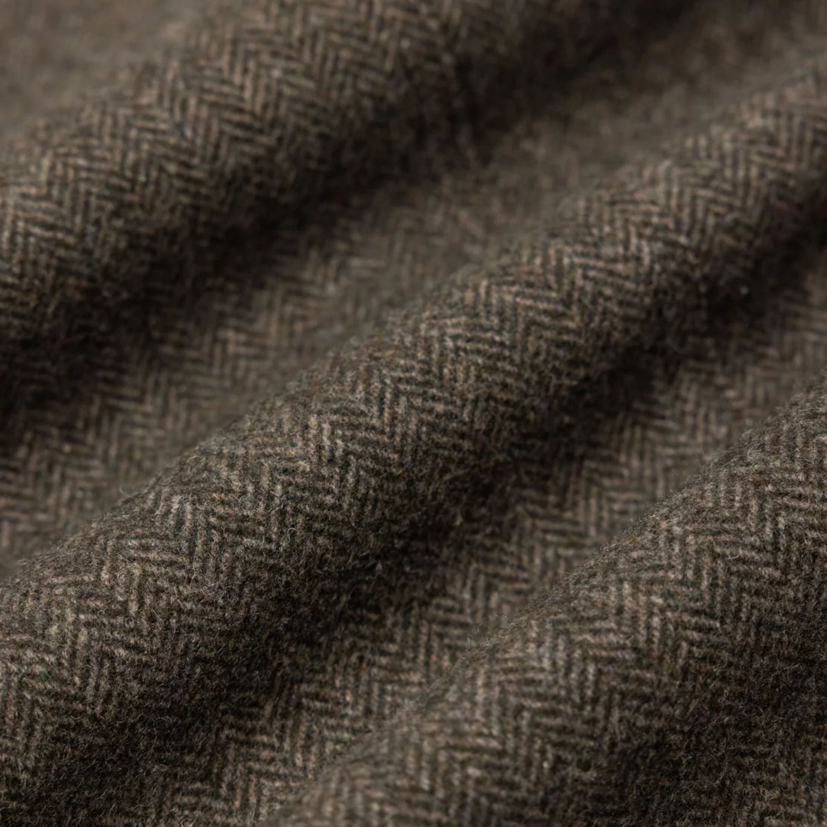 Kestin Herringbone Wool Blend Stac Blazer - Olive