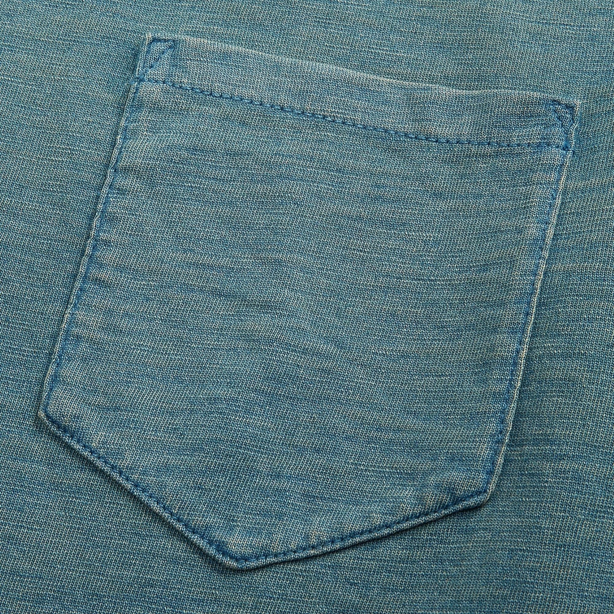 RRL by Ralph Lauren Jersey Pocket T-Shirt - Indigo Blue