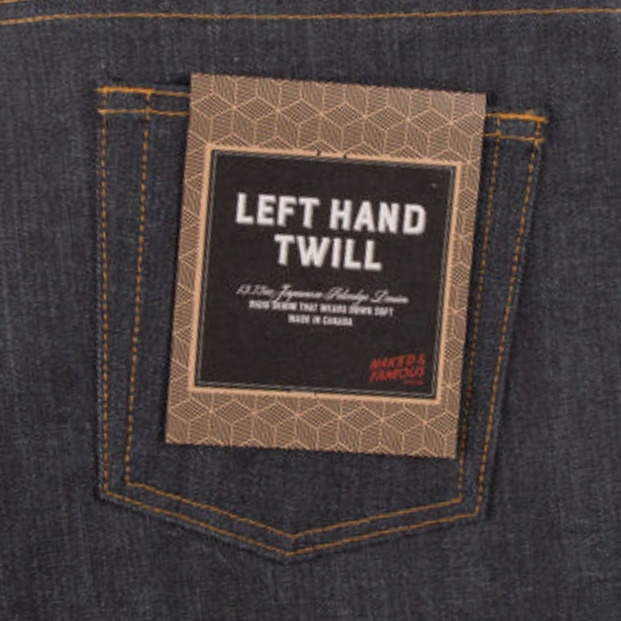 Weird Guy Left Hand Twill Selvedge - Indigo