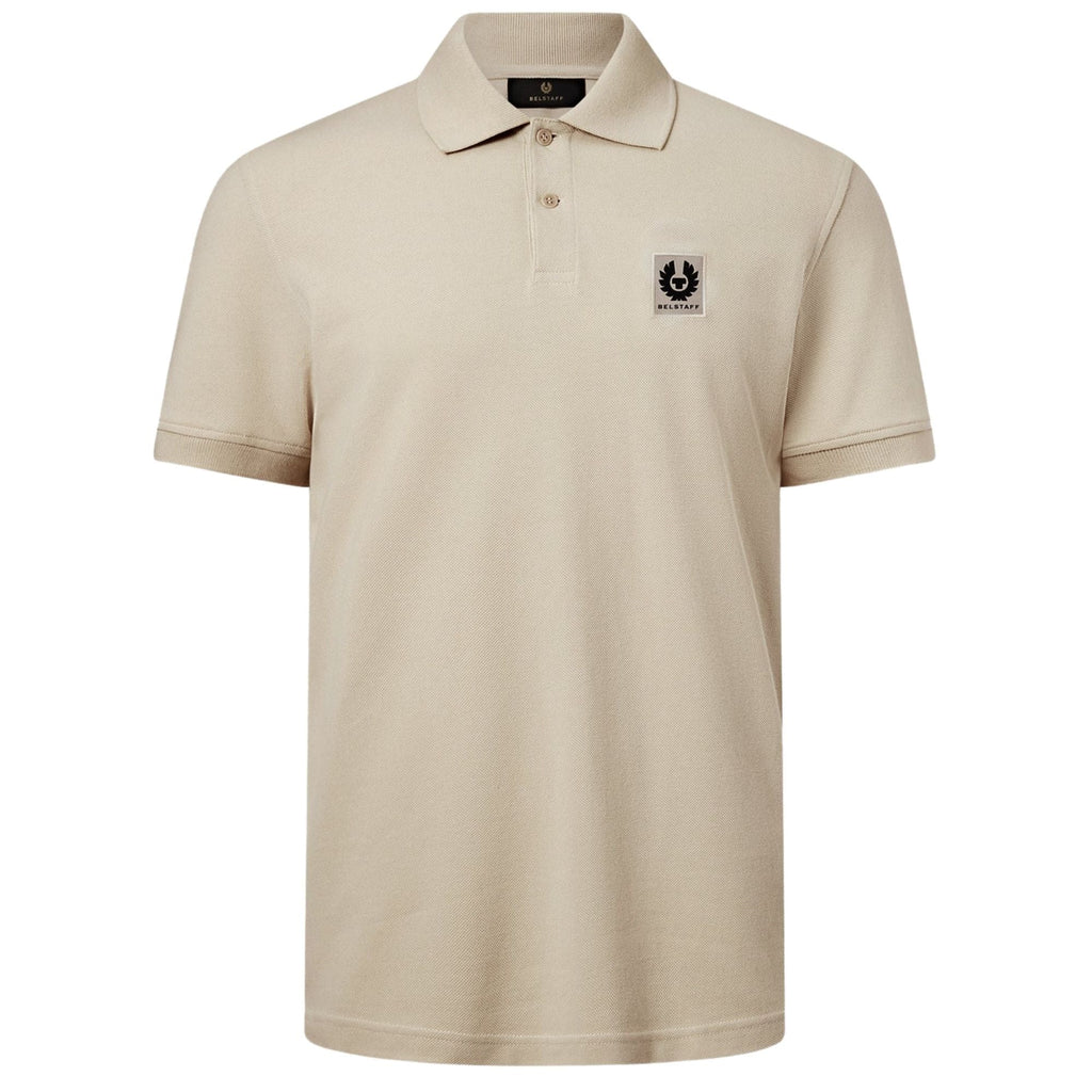 Belstaff Short Sleeve Polo Shirt - Stone