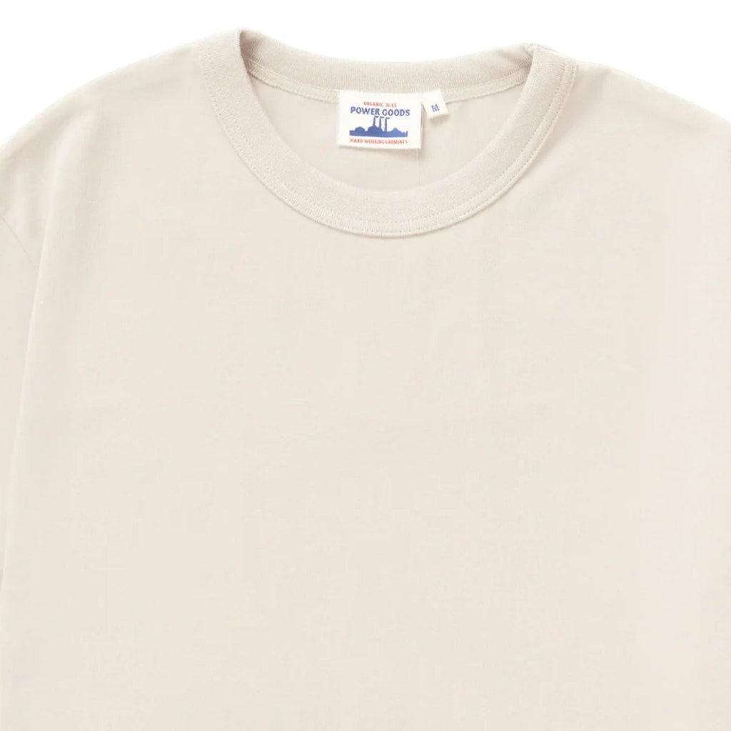 Power Goods Archive T-Shirt - Putty