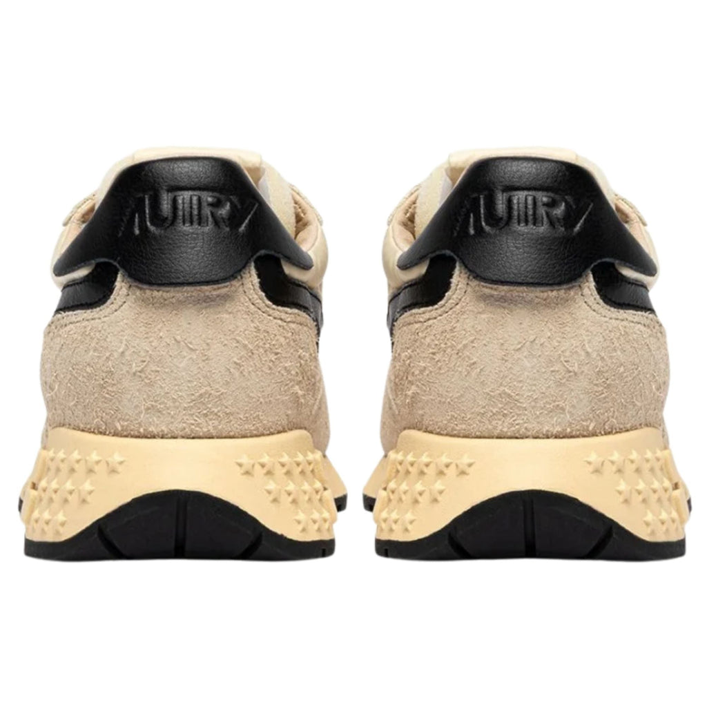 Autry Reelwind Low Sneakers - Ecru/Black