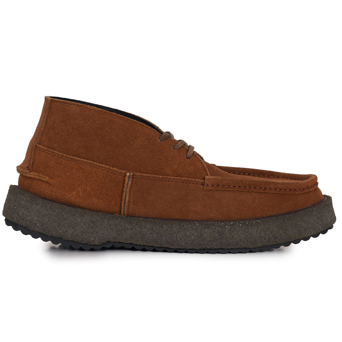 Leevons Topcat Suede Casual Shoes - Rust Suede