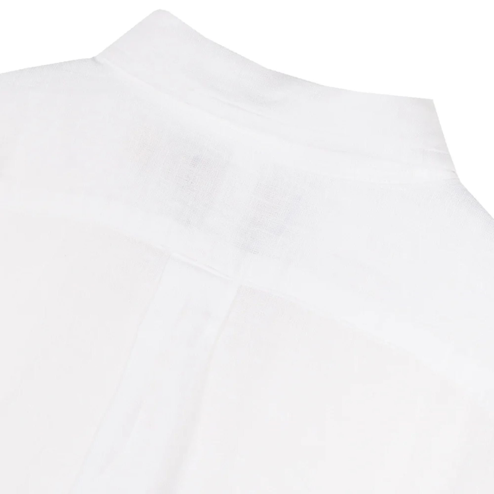 Custom Fit Linen Shirt - White