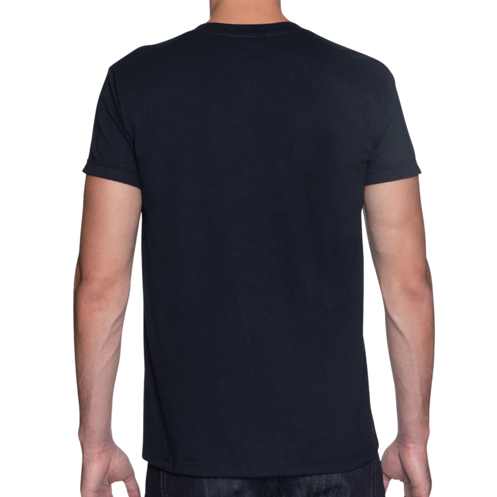 Naked and Famous Denim Circular Knit T-Shirt - Black