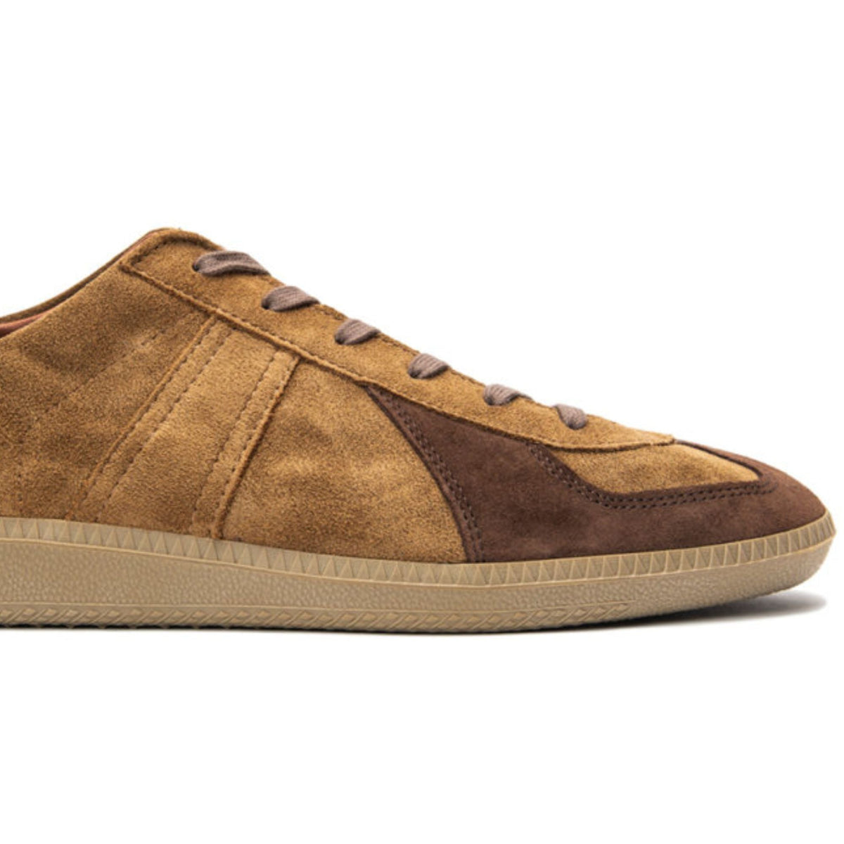 Reproduction of Found 1980's German Military Trainers - Tabacco Suede