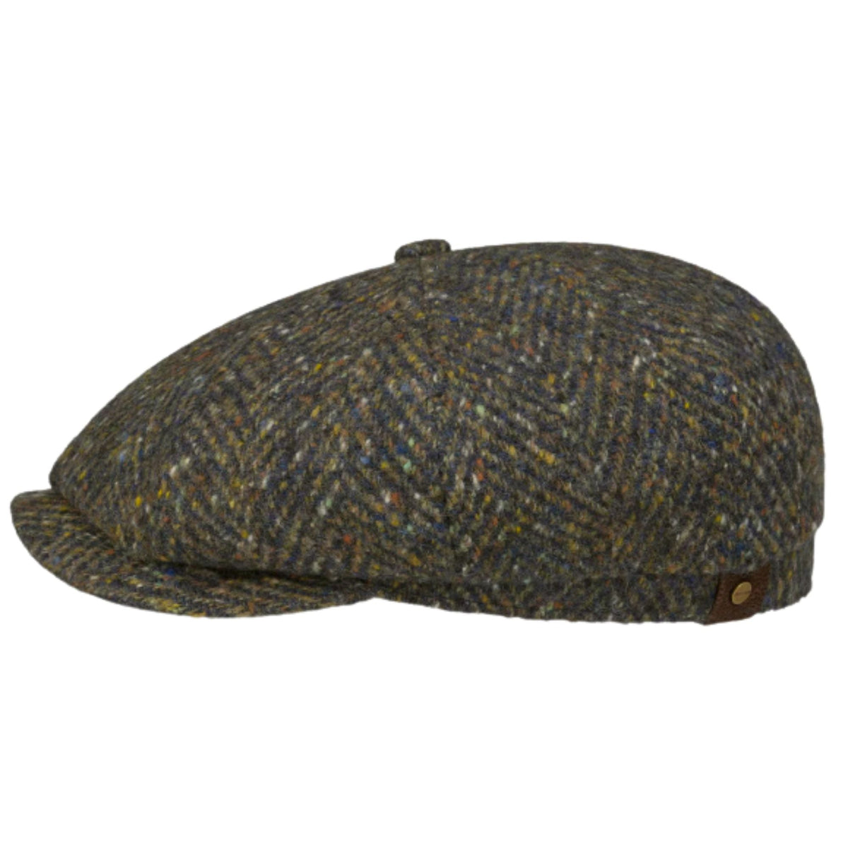Stetson Hats Hatteras Flat Cap - Grey