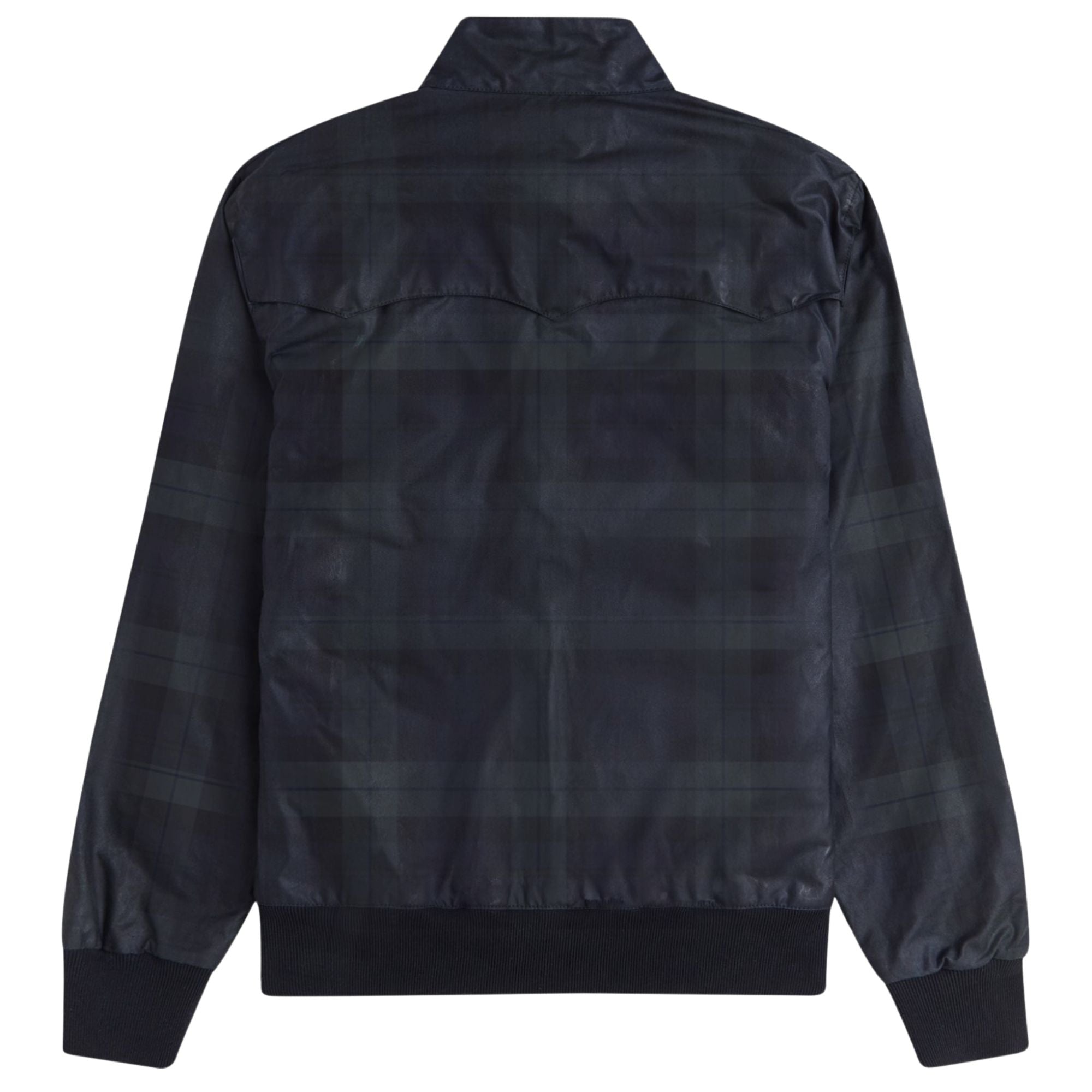 Waxed Harrington Jacket - Blackwatch