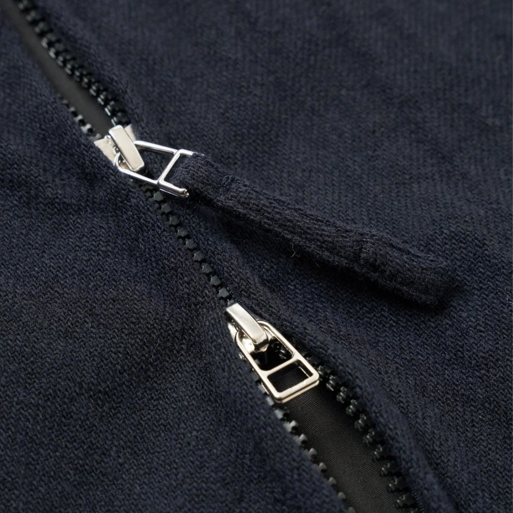 Universal Works Club Jacket Robin Wool Mix - Dark Navy