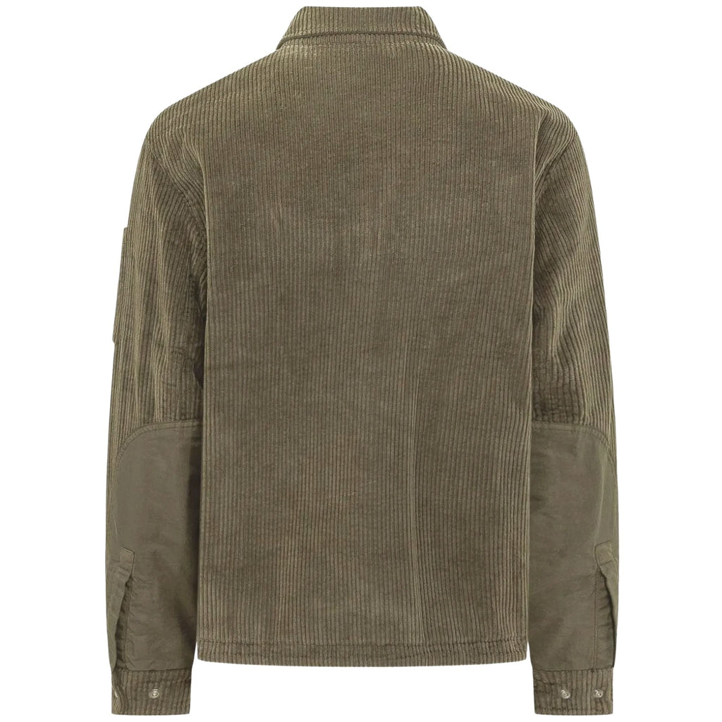 C.P Company Lens-detail Corduroy Shirt - Fallen Rock