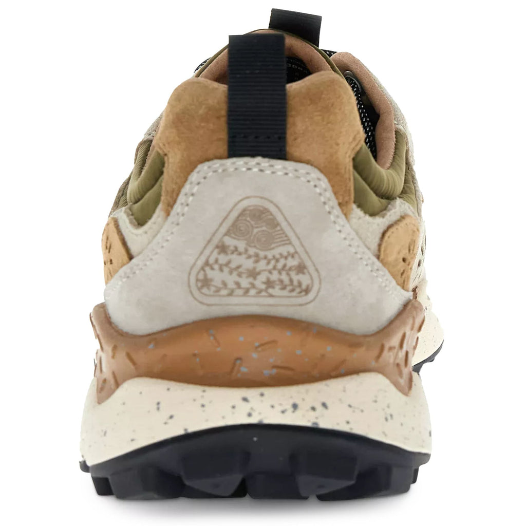 Flower Mountain Yamano 3 Man Trainers - Cream/Brown/Taupe