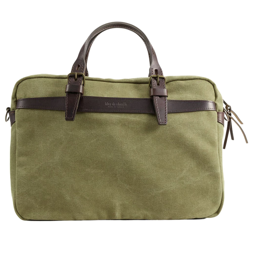 Bleu de Chauffe Sac Business Ledger Laptop Bag  - Khaki