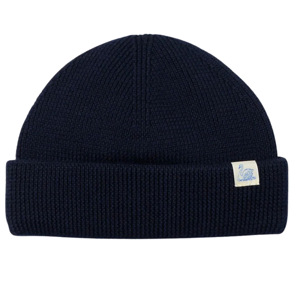 Merz b Schwanen Merino Wool Watch Cap - Dark Navy