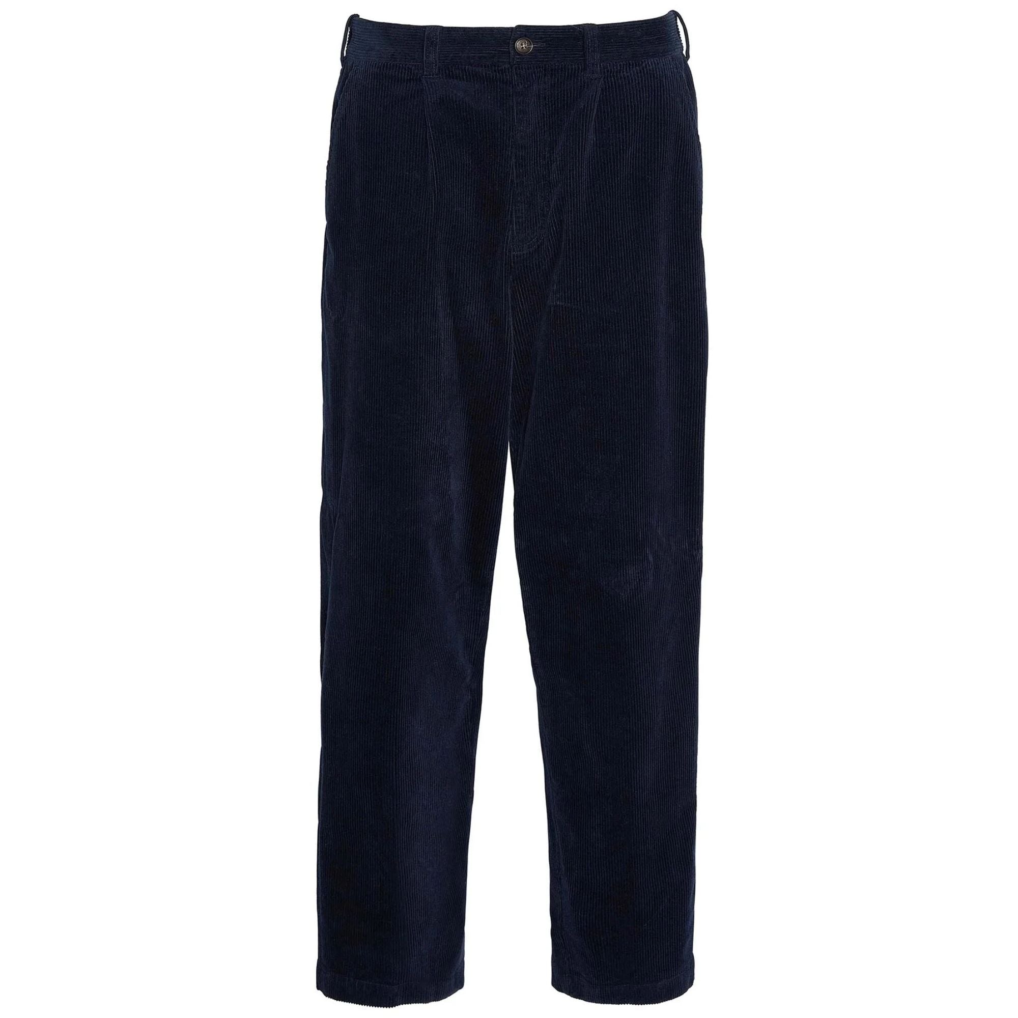 Barbour Stretch Cord Relaxed Fit Trouser - Navy