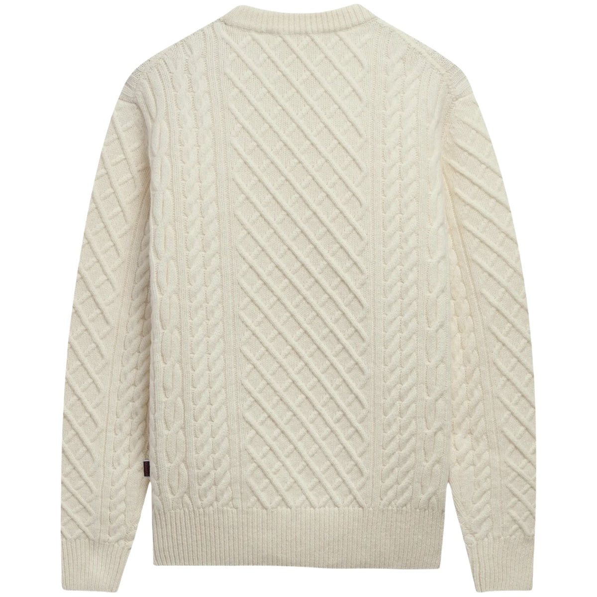 Sebago Flemish Irish Cable-Knit Sweater - White Antique