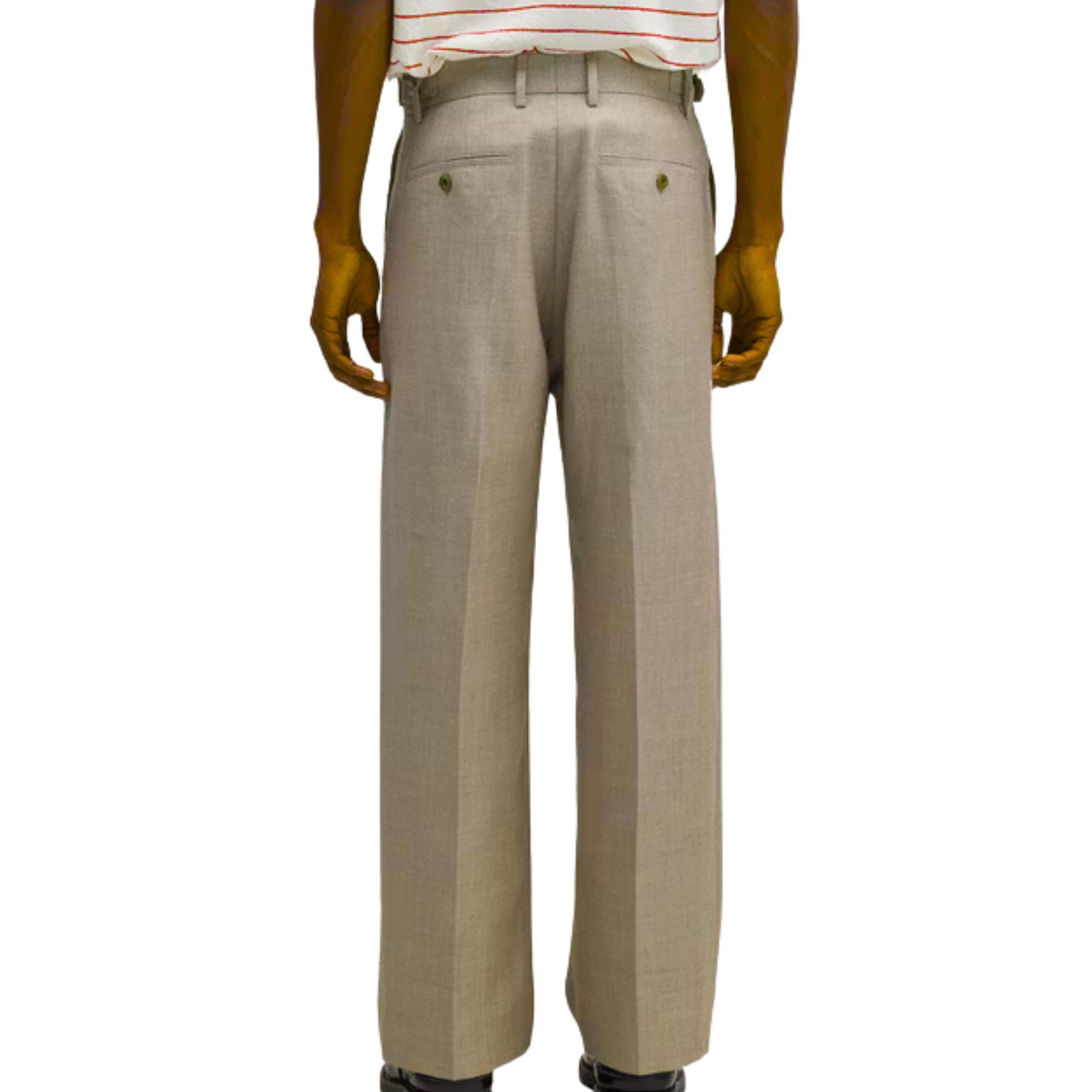 NN07 Kay Pleated Tailored Relaxed Fit Trouser - Khaki