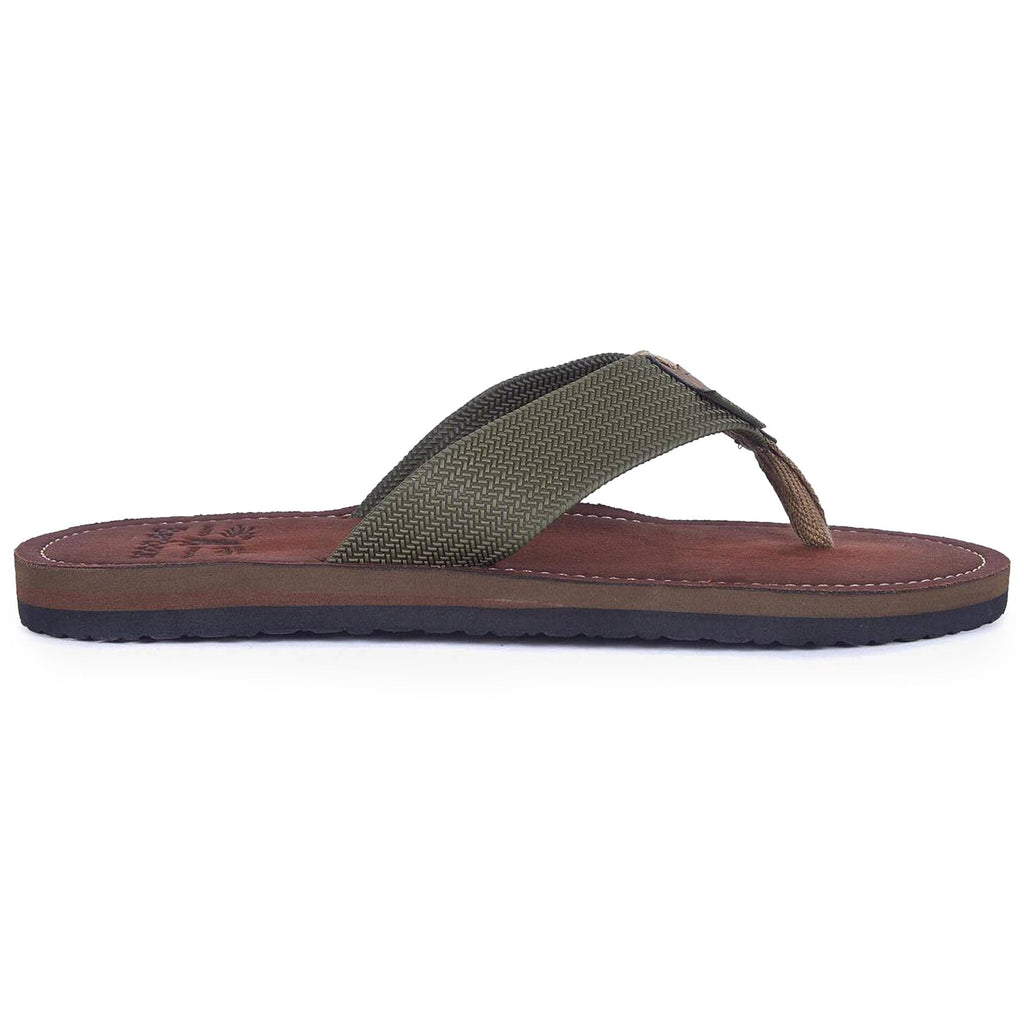 Barbour Toeman Beach Sandal - Olive